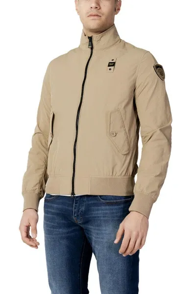 Pre-owned Blauer Jacke  -  Giubbotto Uomo Gr S M L Xl Xxl+ Winterjacke Steppjacke Kap In Beige