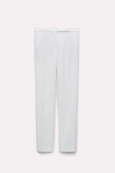 Dorothee Schumacher Cigarette Pants In White