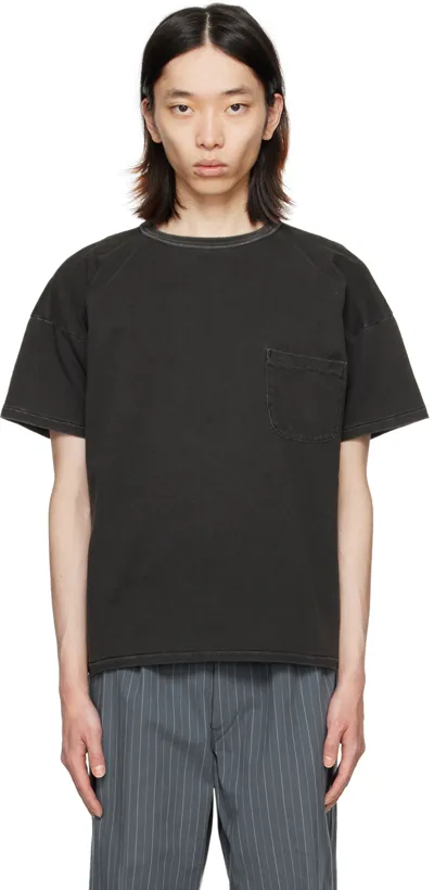 Taiga Takahashi Black Lot. 601 T-shirt In Sumi