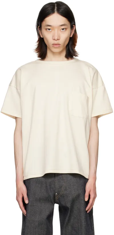 Taiga Takahashi Off-white Lot. 601 T-shirt In Ivory