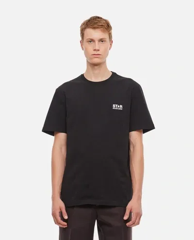 Golden Goose T-shirt In Black Cotton