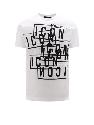 Dsquared2 T-shirt In Bianco