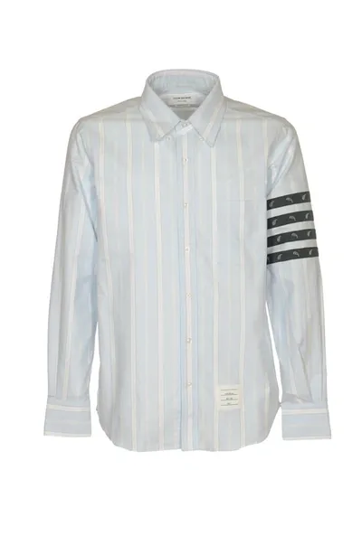 Thom Browne Shirt In Light Blue