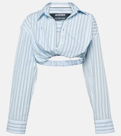 Jacquemus La Chemise Bahia Striped Shirt In Multicolor