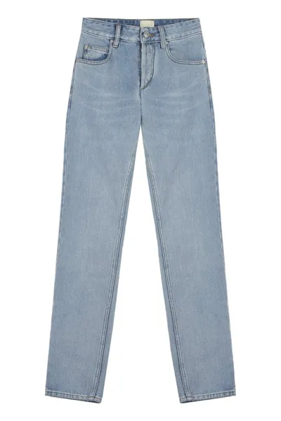 Isabel Marant Jiliana High Rise Skinny Jeans In Blue