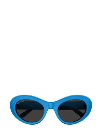 Balenciaga Eyewear Cat In Blue