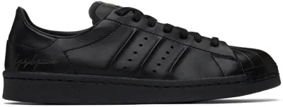 Y-3 Black Superstar Sneakers