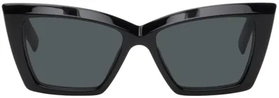 Saint Laurent Black Sl 657 Sunglasses In Black Black Black