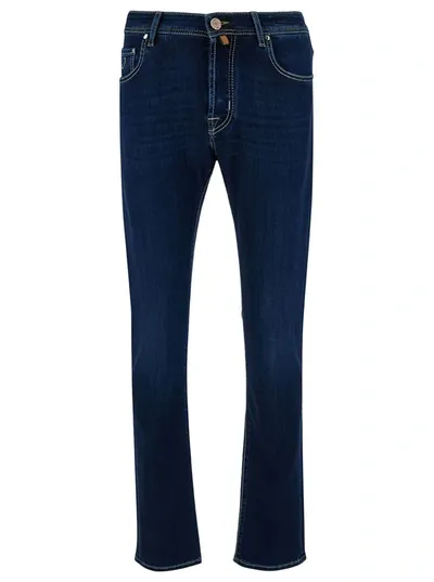 Jacob Cohen Jeans 5 Pockets Super Slim Fit Nick Slim In Blue