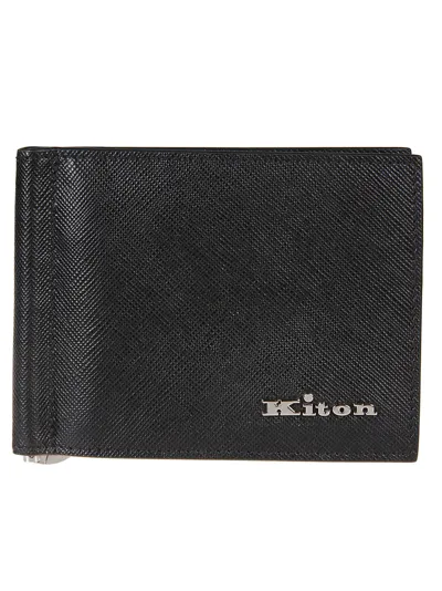 Kiton A013 Wallet In Nero