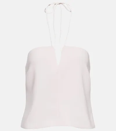 Vince Halterneck Top In White