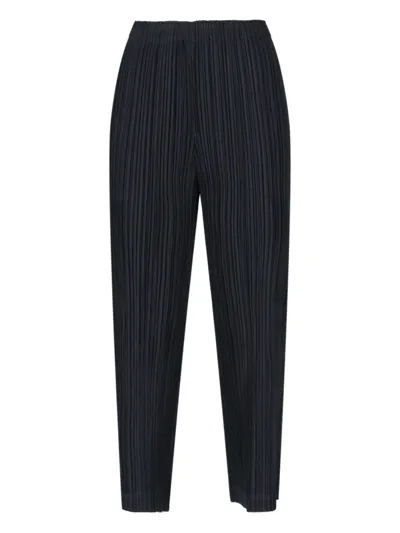 Pleats Please Pleated Pants In Black  