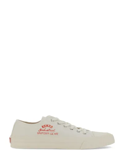 Kenzo Sneaker With Logo In White