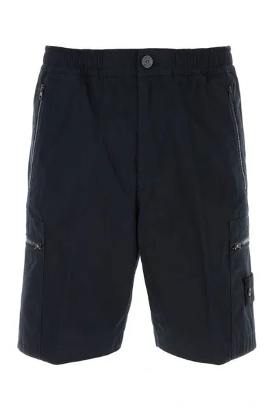 Stone Island Shorts In Blue