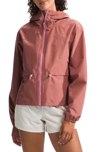 The North Face Daybreak Water Repellent Hooded Jacket In Pink