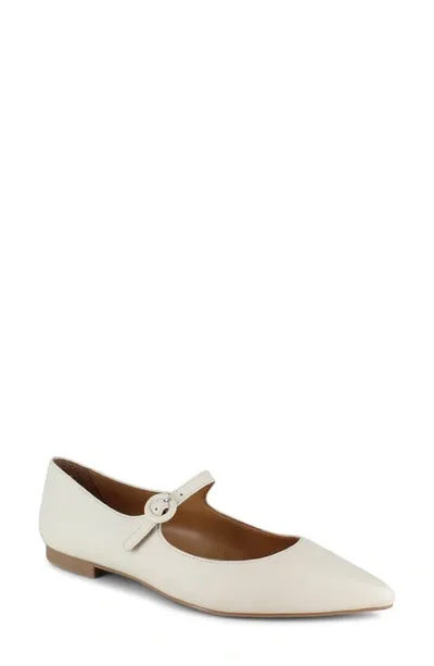 Splendid Mariana Pointed Toe Mary Jane Flat In Brown