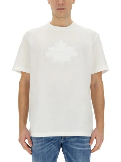 Dsquared2 T-shirt With Logo In White