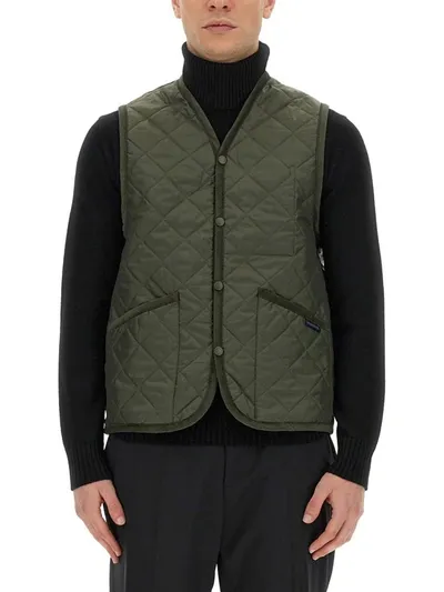 Lavenham Dublin Vest In Military Green