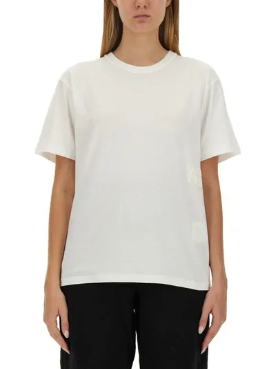 Alexander Wang T T By Alexander Wang Essential T-shirt In White