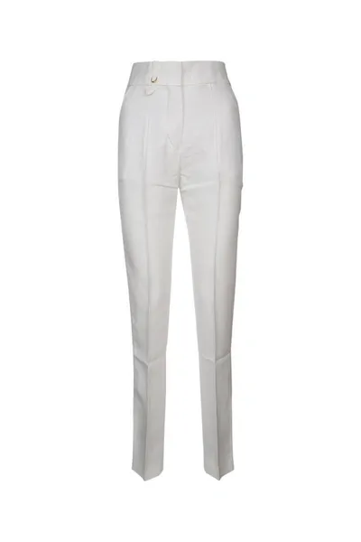 Jacquemus Pants In White