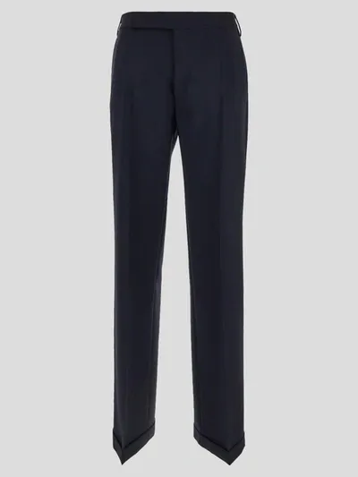 Lardini Trousers In Black