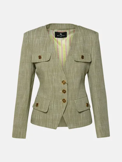 Etro Giacca In Green