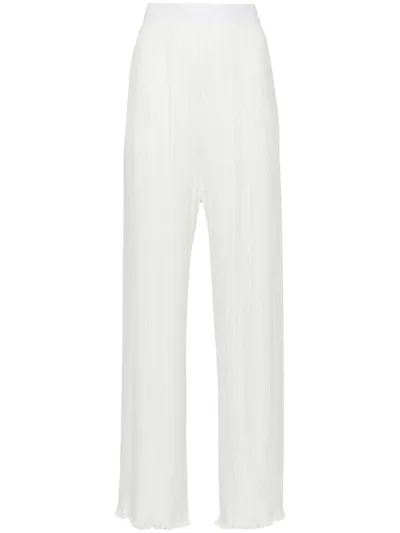 Lanvin Trousers White