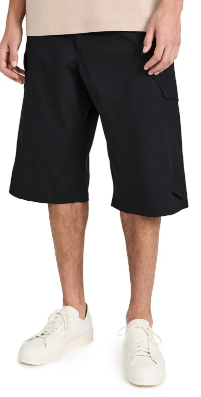 Y-3 Work Wear Shorts Black