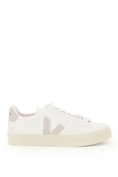 Veja Esplar Logo Leather Sneaker In White