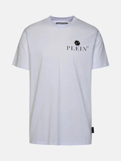 Philipp Plein White Cotton T-shirt