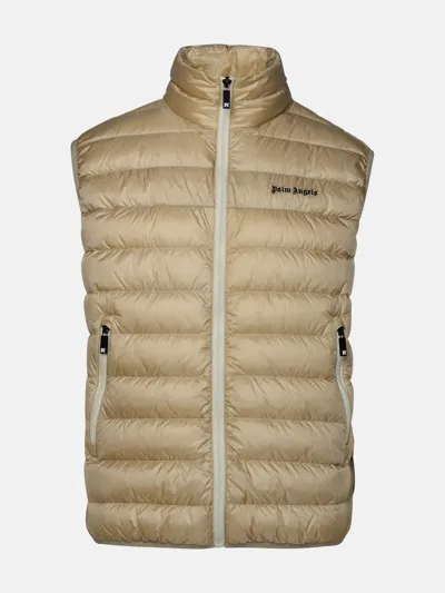 Palm Angels Beige Polyamide Vest