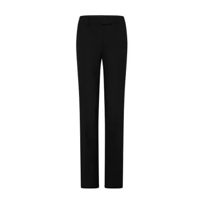 Prada Wool Pants In Nero