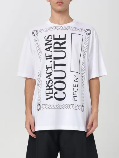 Versace Jeans Couture T-shirt  Men In 白色