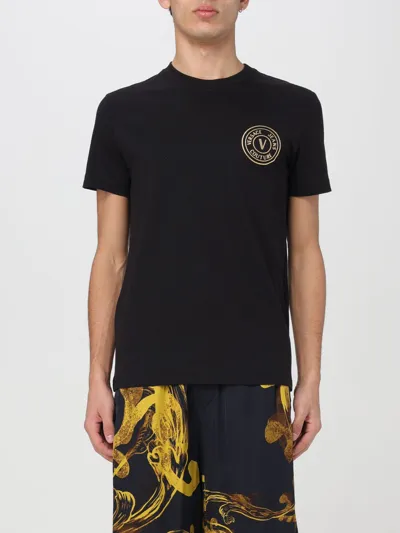 Versace Jeans Couture T-shirt  Men Color Black In 黑色