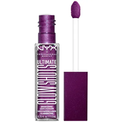 Nyx Professional Makeup Ultimate Glow Shots Vegan Liquid Eyeshadow 26g (various Shades) - Feelin Grape