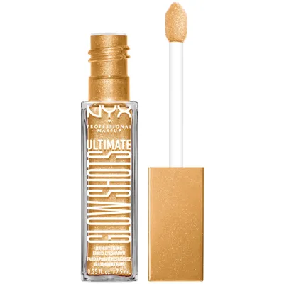 Nyx Professional Makeup Ultimate Glow Shots Vegan Liquid Eyeshadow 26g (various Shades) - Glitzy Guava