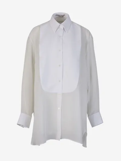 Stella Mccartney Tuxedo Shirt In White