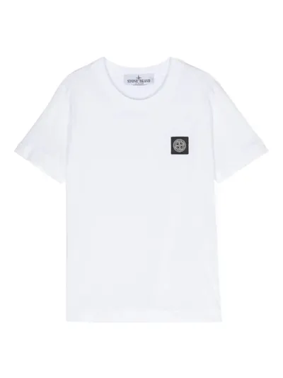 Stone Island Junior T-shirt  Kinder Farbe Ivory