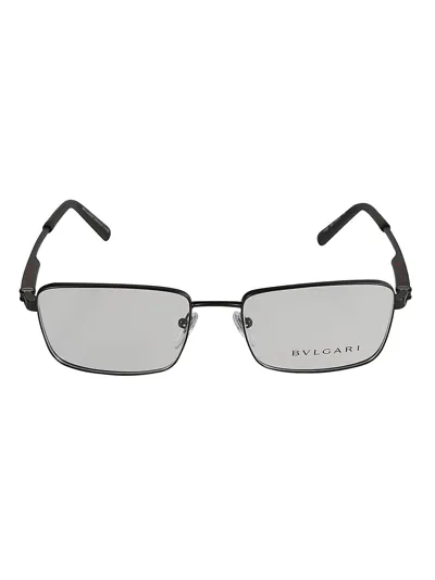 Bulgari Classic Rectangular Rim Glasses In 2073