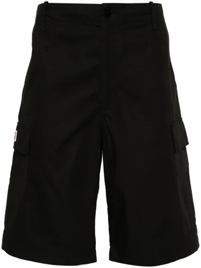 Kenzo Workwear Cargo Shorts In Black