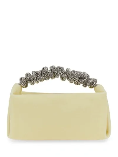 Alexander Wang Mini Scrunchie Bag In Ivory