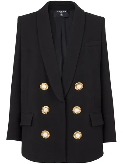 Balmain Jacket Clothing In Black