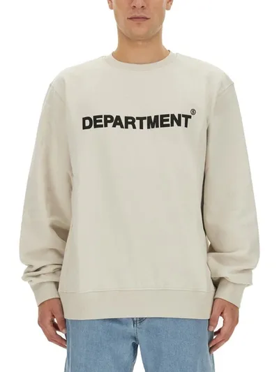 Department 5 Sweatshirt With Logo In White