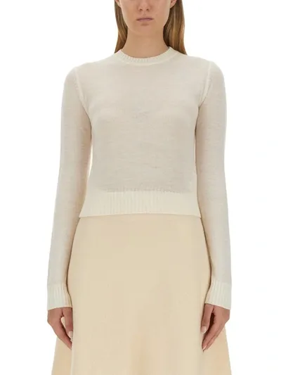 Jil Sander Wool Jersey. In Beige