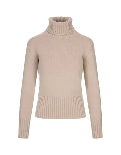 Fedeli Gold Derby Edera Turtleneck In Brown