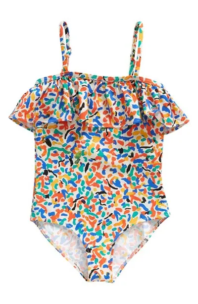 Bobo Choses Printed Lycra One Piece Swimsuit In Multicolor