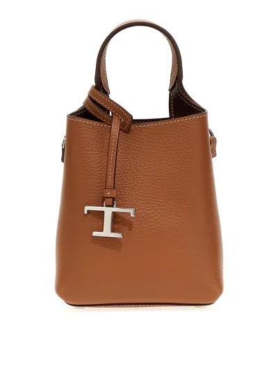 Tod's Micro Bag Handbag In Marrón