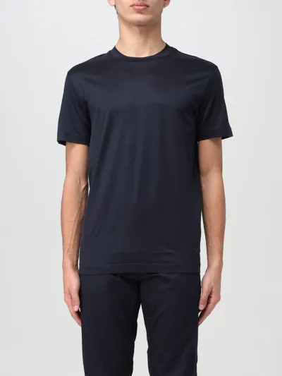 Emporio Armani T-shirt  Men Color Blue