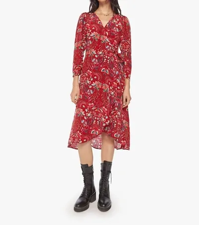 Maria Cher Denia Midi Dress Palermo Berries In Multi