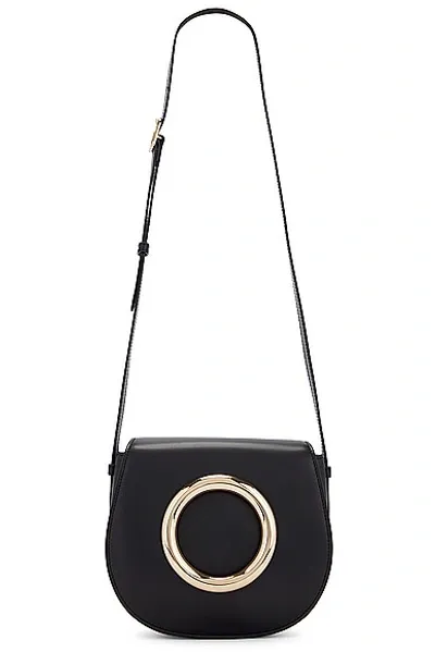 Gabriela Hearst Ring Shoulder Bag In Black  